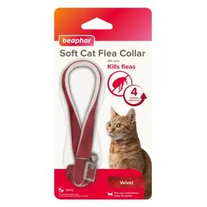 Beaphar Cat Collar Kills & Prevents Fleas Velvet