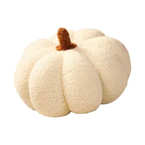 CALANDIS Pumpkin Throw Pillow Convenient Decorative Durable for Birthday Halloween Party 20Cm White