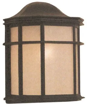 Cast Aluminum Outdoor Wall Lantern Frosted Acrylic Lens 7-3/4 X 9-1/2 Inch  Uses (1) 100-Watt Medium Base Lamp