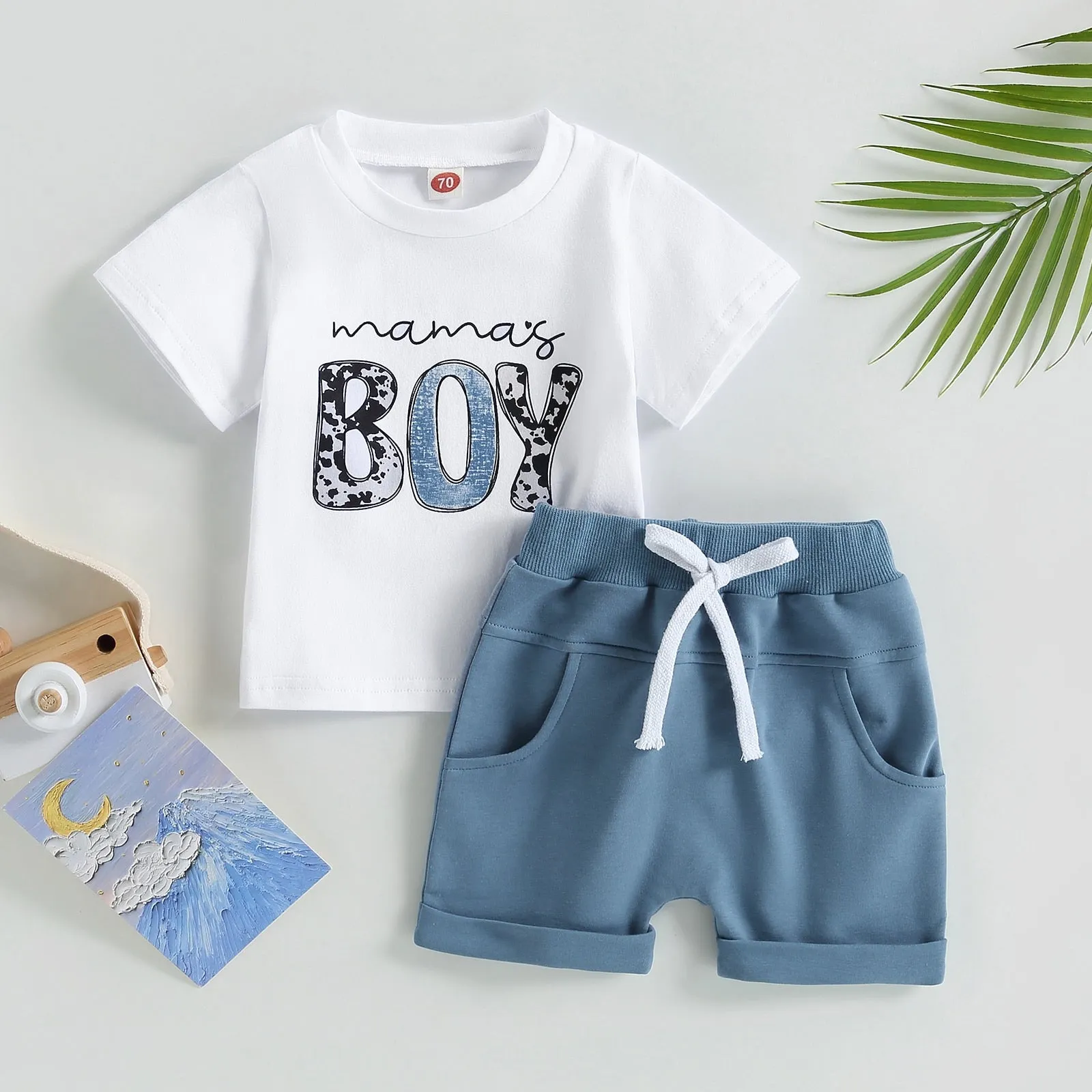 Daddys boy - Cute Boys Casual Set