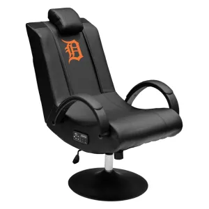 Gaming Chair 100 Pro with Detroit Tigers Orange Logo