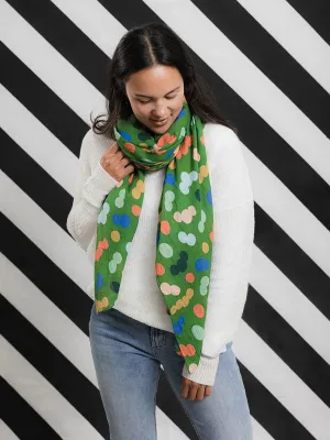 Green Splotch Lightweight Wrap