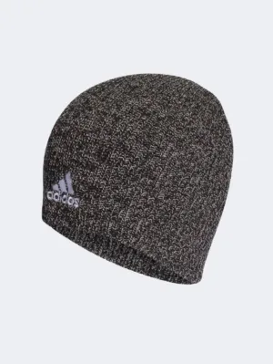 Hg7787-Melange Beanie Black/Gretwo