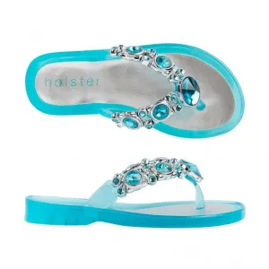 Holster Kids - Girls Shine Clear Capri Sandal