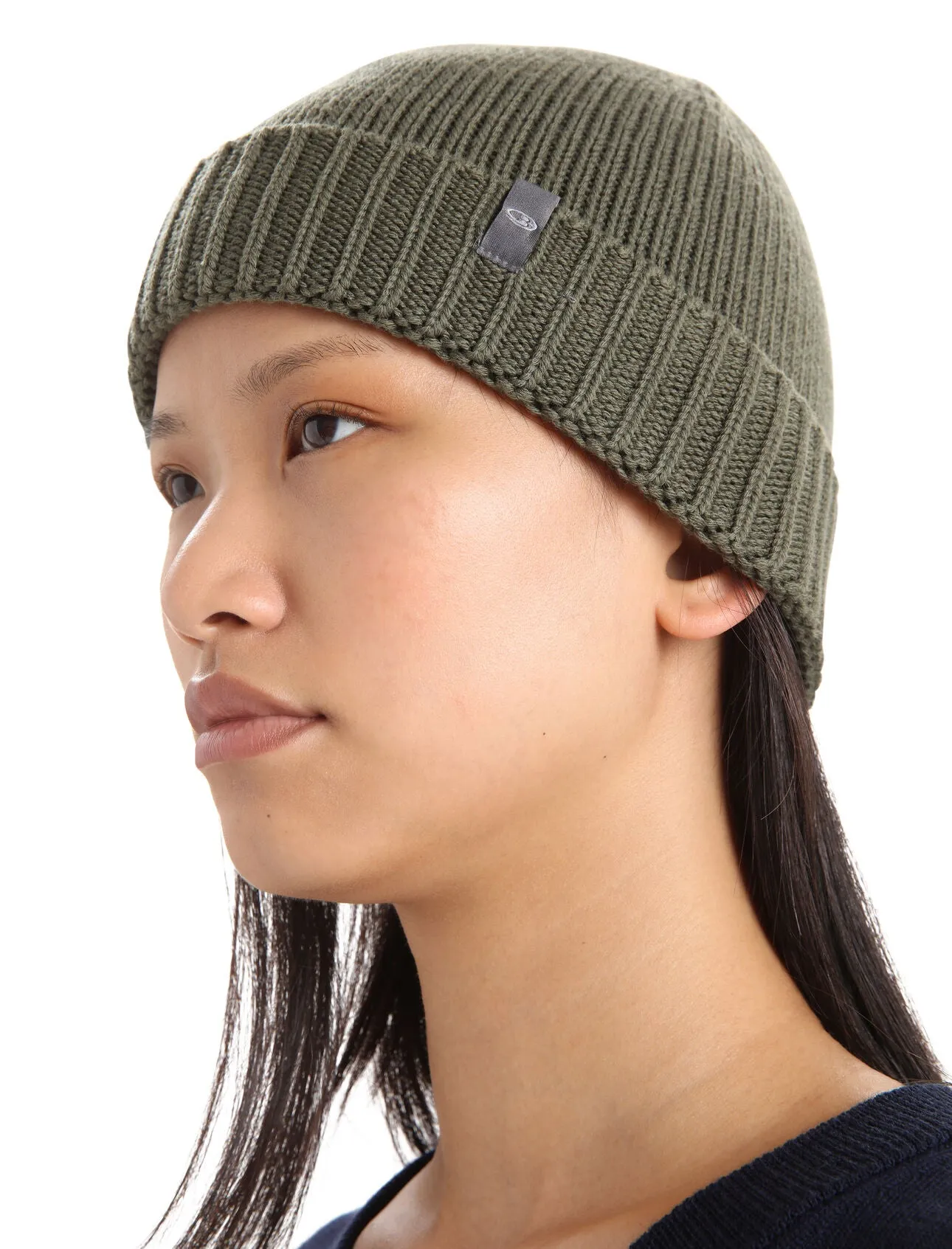 Icebreaker Unisex Vela Cuff Beanie Loden