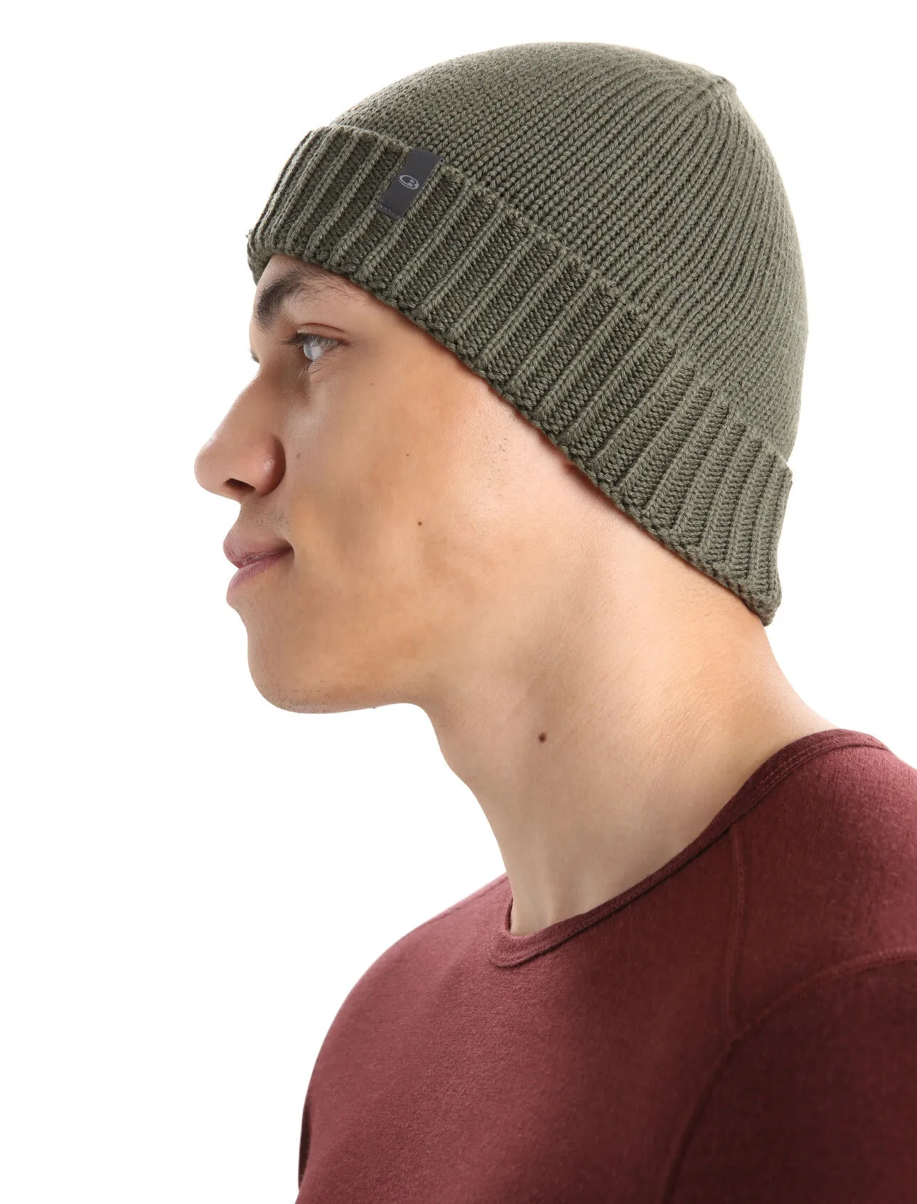 Icebreaker Unisex Vela Cuff Beanie Loden