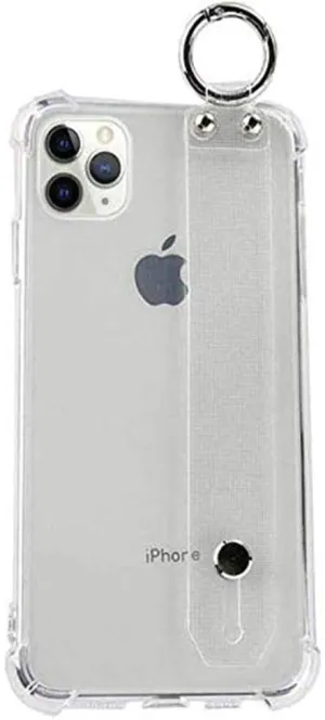 iPhone 12 Mini Case - TPU, Hand Strap, Key Ring