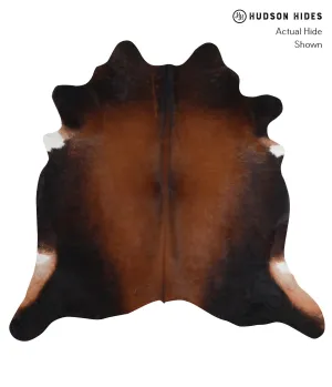 Warm Caramel X-Large Brazilian Cowhide Rug 6'5"H x 6'8"W #A3652 by Hudson Hides